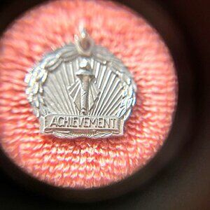 Vtg Jewelry Charm / Pendant  'Achievement'